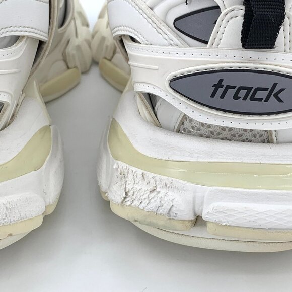 Balenciaga Track Low Top Sneakers White Size 41 Mens Athletic Trainers - Picture 6 of 9